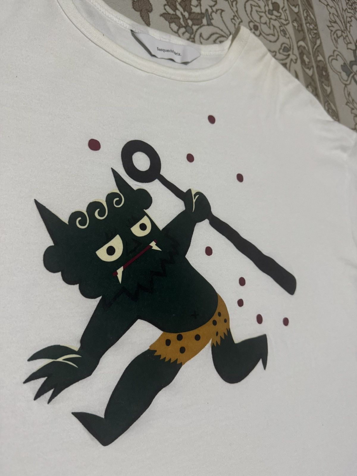 Sasquatchfabrix SS21 Oni Big H/S Devil Printed Tshirt Size US L / EU 52-54 / 3 - 3 Thumbnail