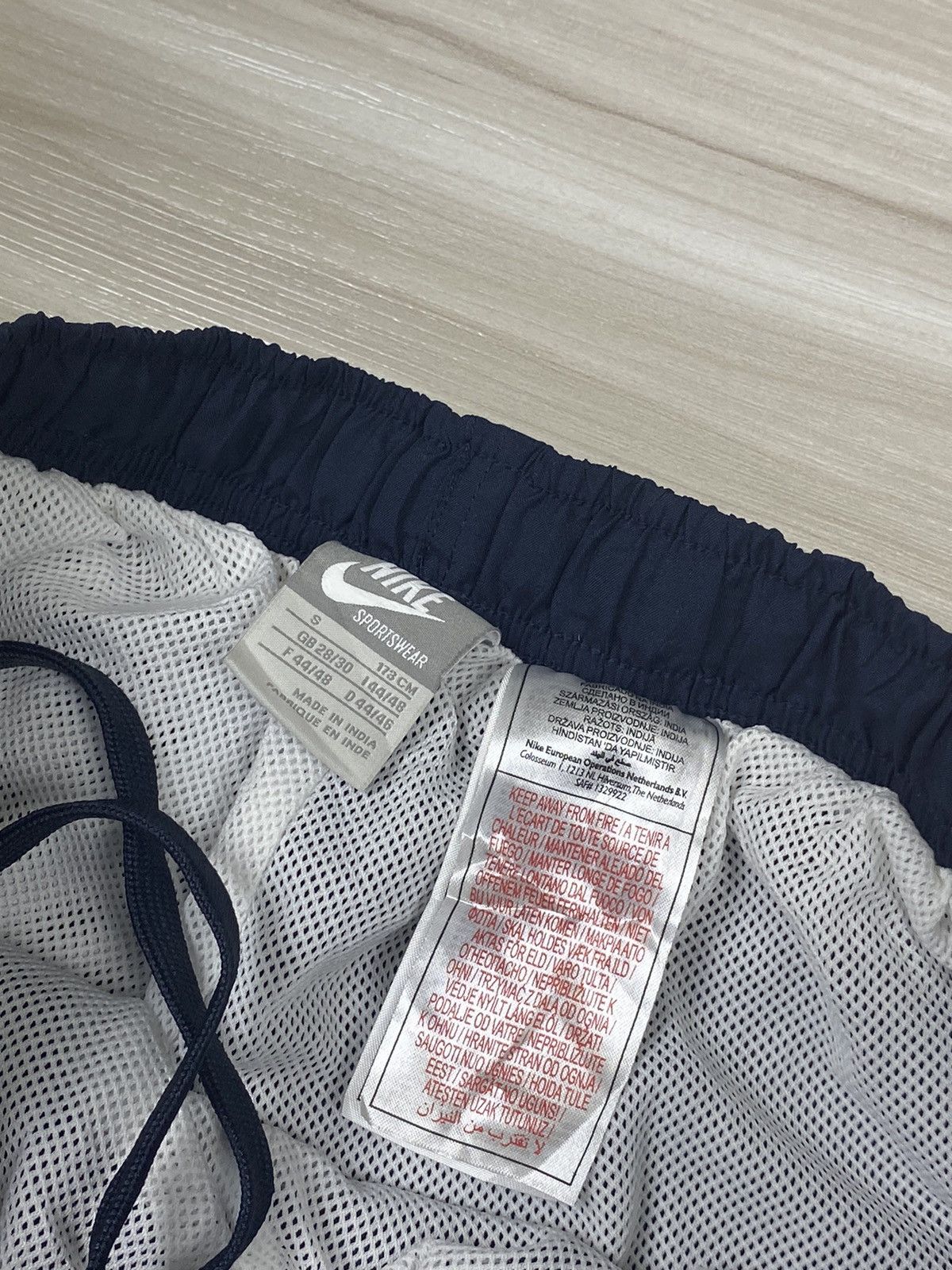Nike × Vintage Nike Y2K Double swoosh Vintage Nylon Track Pants Drill Track Size US 30 / EU 46 - 7 Thumbnail