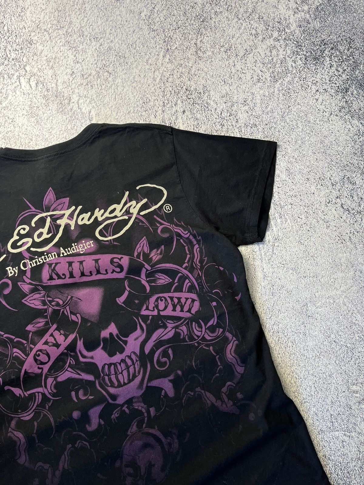 Christian Audigier Vintage Ed Hardy USA T shirt Rare Y2K Size US M / EU 48-50 / 2 - 16 Thumbnail