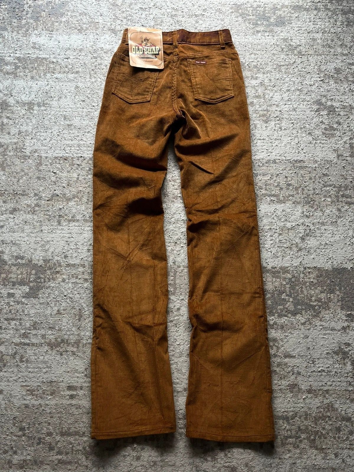 Other Old Chap Sz W 27 L 34 Corduroy Deadstock 70s Women's Jeans Size 27" / US 4 / IT 40 - 8 Thumbnail