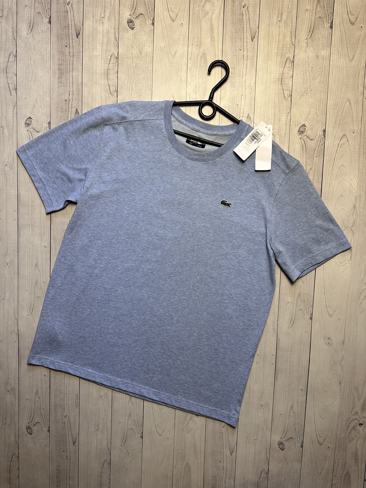 Lacoste blue logo tee size XL