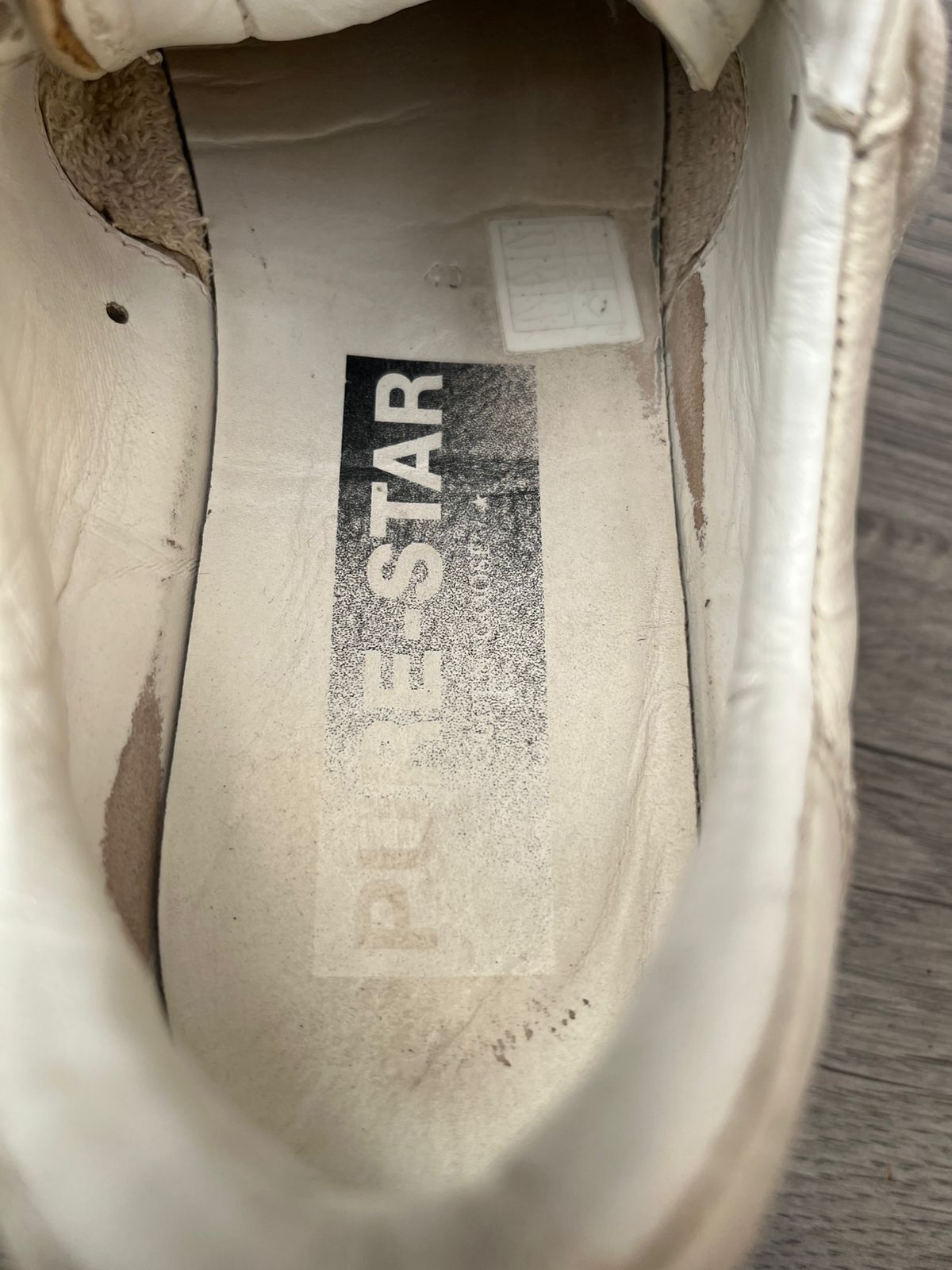 Golden Goose Golden Goose Pure Star Low Top Sneakers Size US 7 / EU 40 - 9 Thumbnail