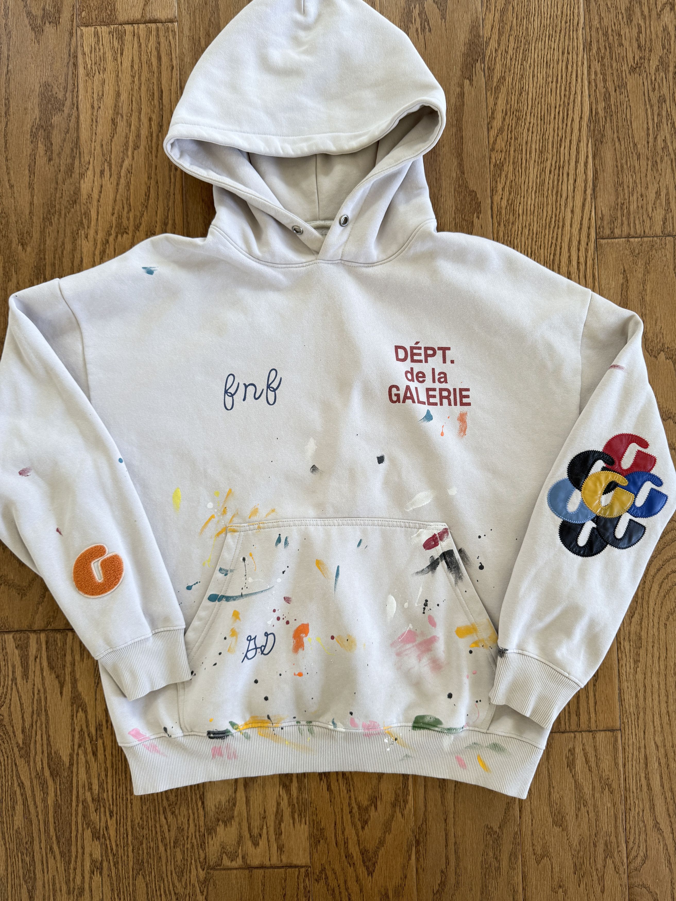 Gallery Dept. GALLERY F&F PATCH HOODIE Size US L / EU 52-54 / 3 - 14 Thumbnail