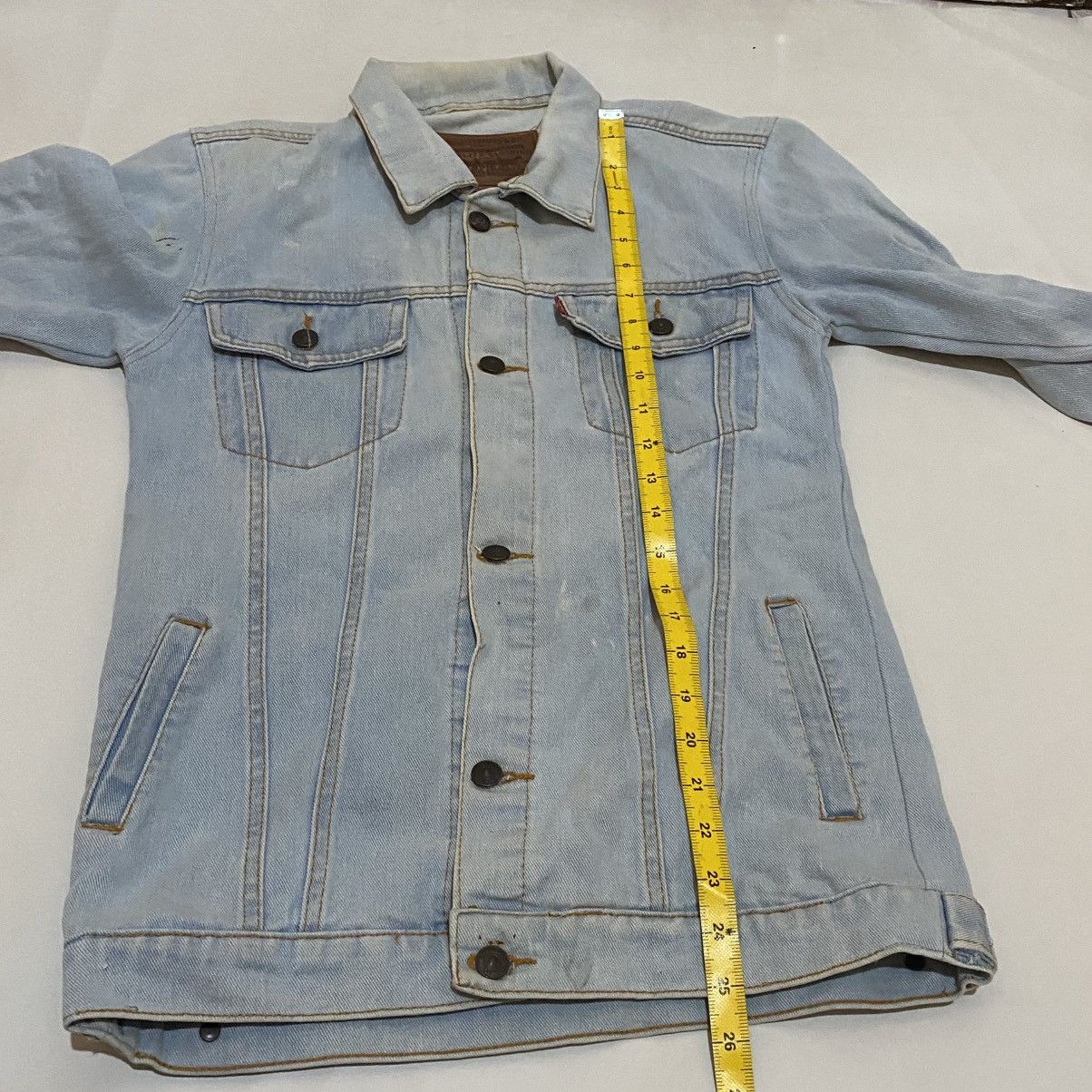 Levi's Levi's Jacket Denim Unisex Hand Painting Owl Head Size US M / EU 48-50 / 2 - 11 Thumbnail