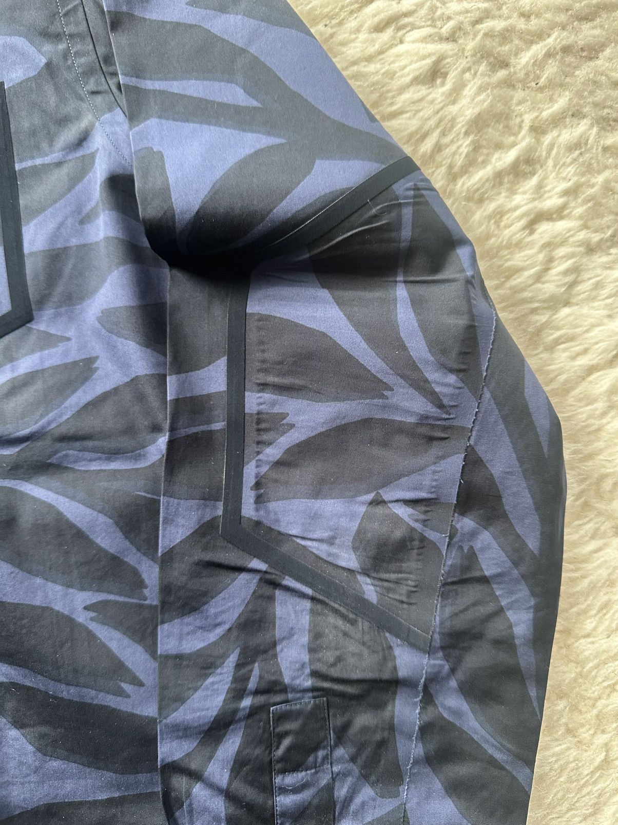 OAMC Blue Pattern OAMC shirt Size US L / EU 52-54 / 3 - 4 Thumbnail