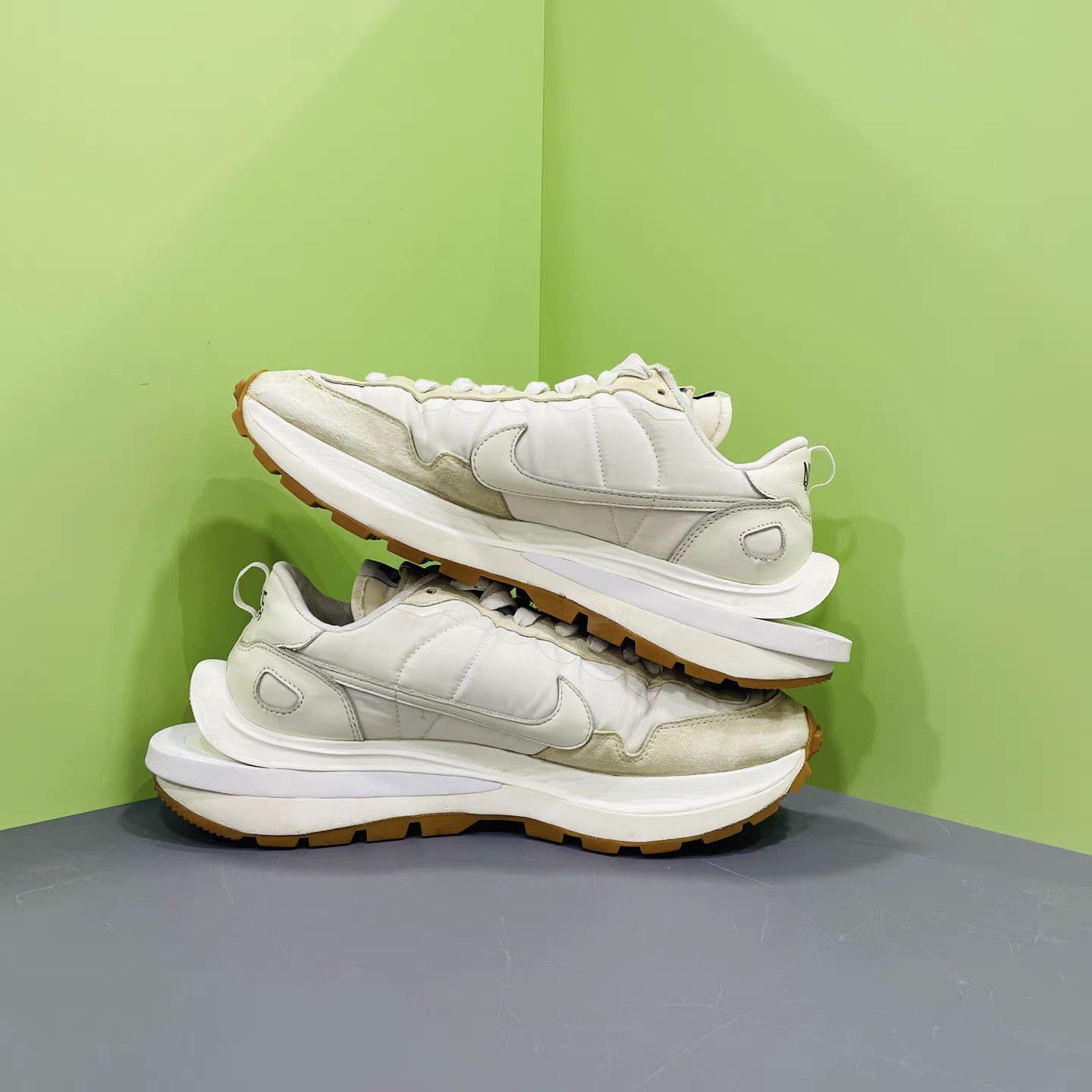 Nike Sacai x Nike VaporWaffle Sneakers K15 Size US 12 / EU 45 - 5 Thumbnail