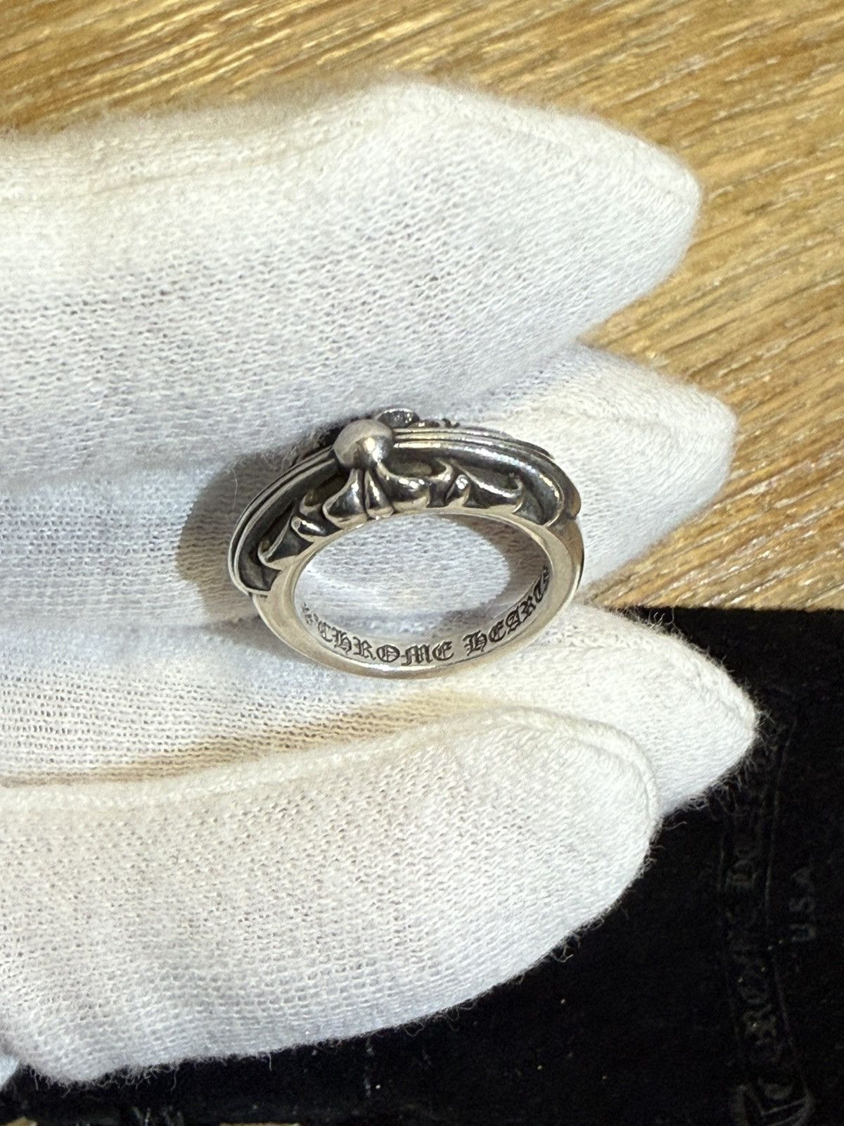 Chrome Hearts Chrome Hearts floral cross ring Size ONE SIZE - 3 Thumbnail