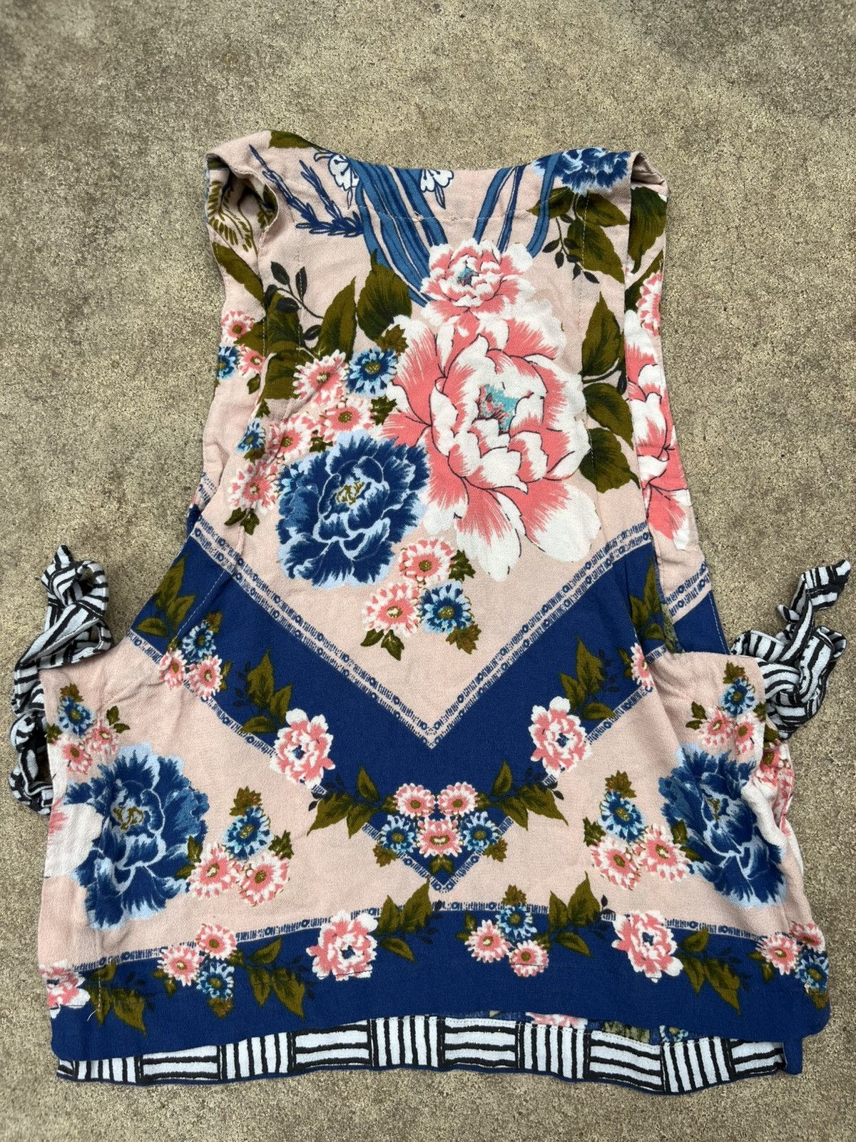 Free People Free People Floral Tanktop Blouse Size S / US 4 / IT 40 - 4 Thumbnail