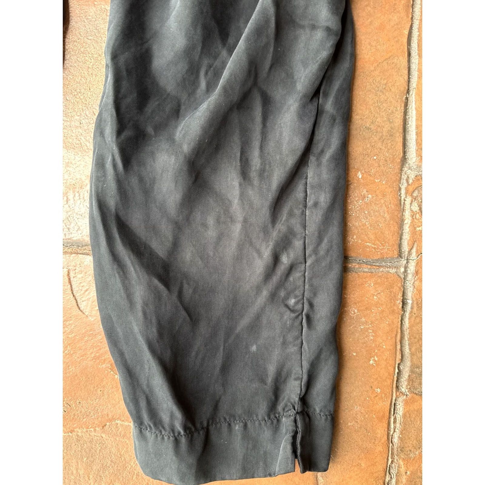 Rails Rails Sleeveless Drawstring Jumpsuit Overalls Women’s XS Black Size 26" / US 2 / IT 38 - 7 Thumbnail
