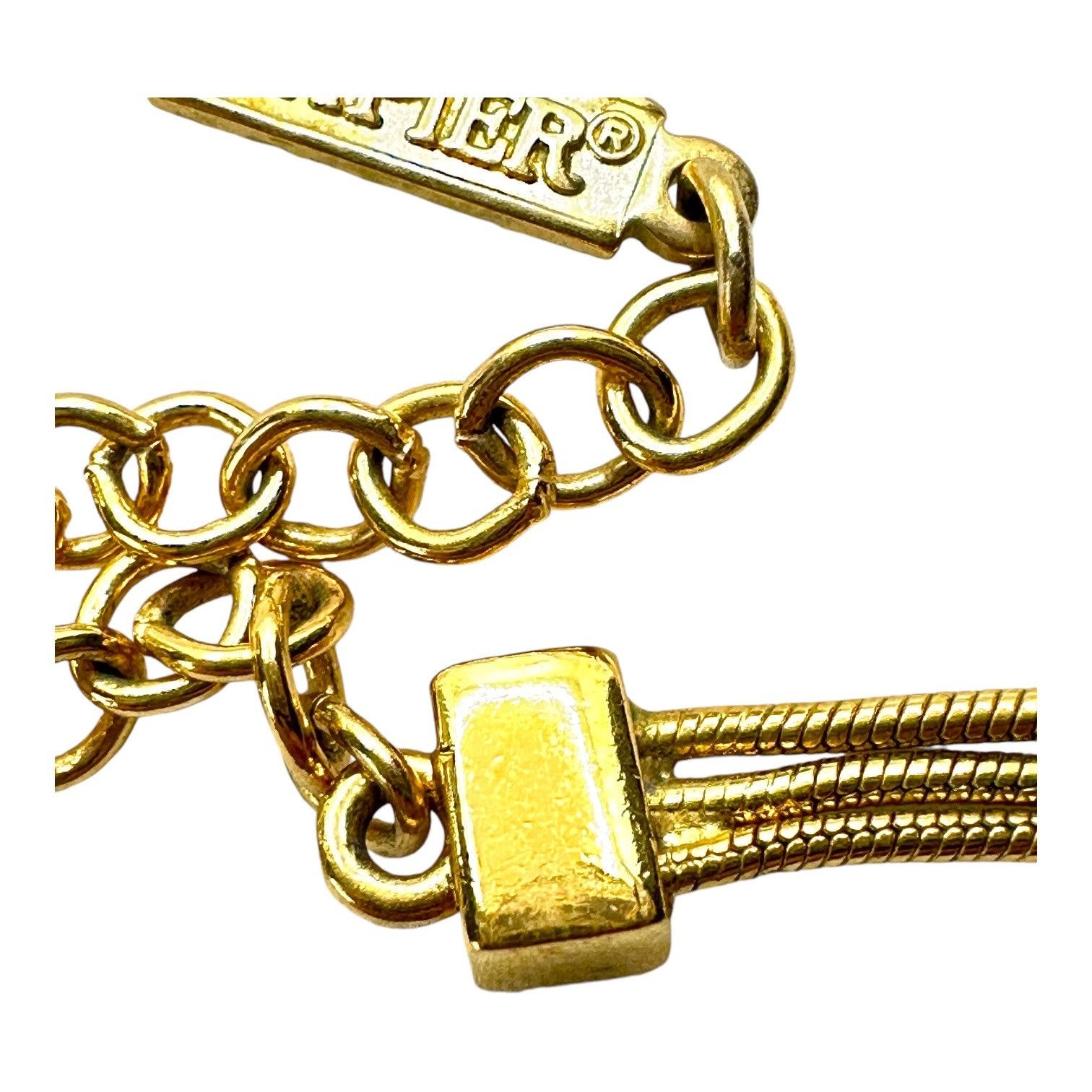 Designer Napier Gold-Tone Multi-Strand Necklace Adjustable Chain Mini Size ONE SIZE - 8 Thumbnail