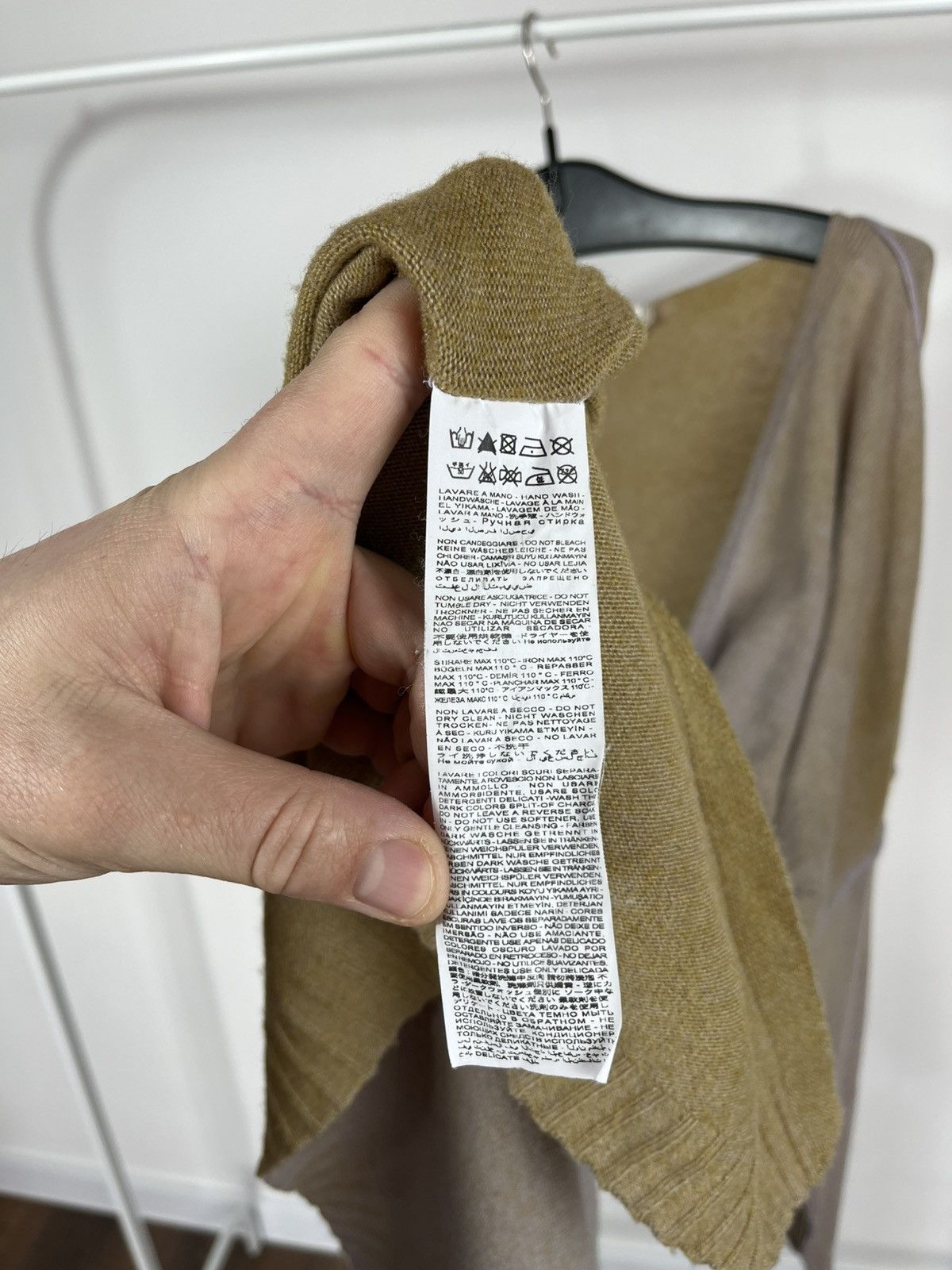 Elisa Cavaletti Elisa Cavaletti Wool Blend Long Knit Cardigan Button Size L Size L / US 10 / IT 46 - 8 Thumbnail