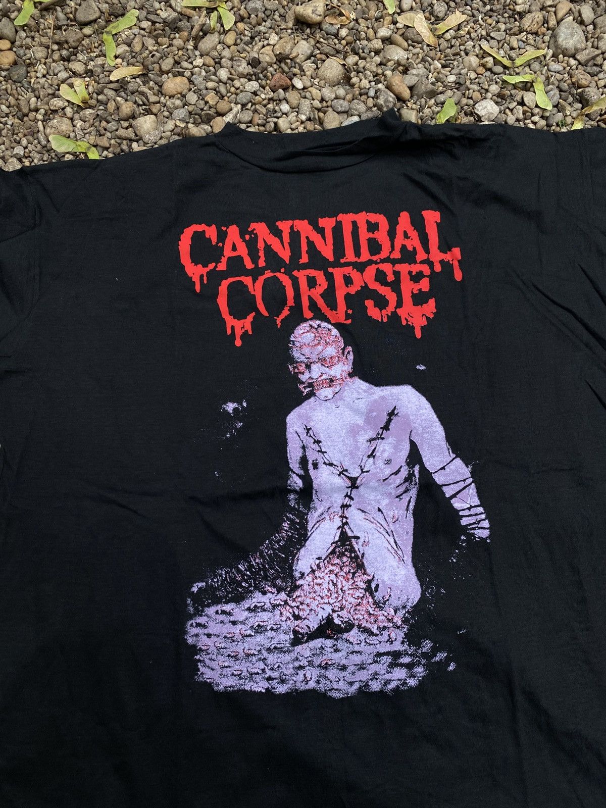 Band Tees × Vintage Vintage Cannibal Corpse Rock T-Shirt Size US XXL / EU 58 / 5 - 4 Thumbnail