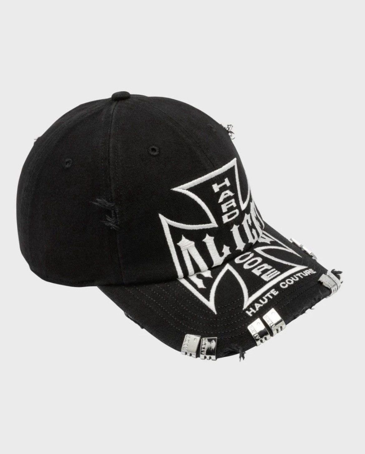 Alice Hollywood ALICE HOLLYWOOD OG WEST COAST CHOPPERS LOGO BLACK HAT Size ONE SIZE - 5 Thumbnail