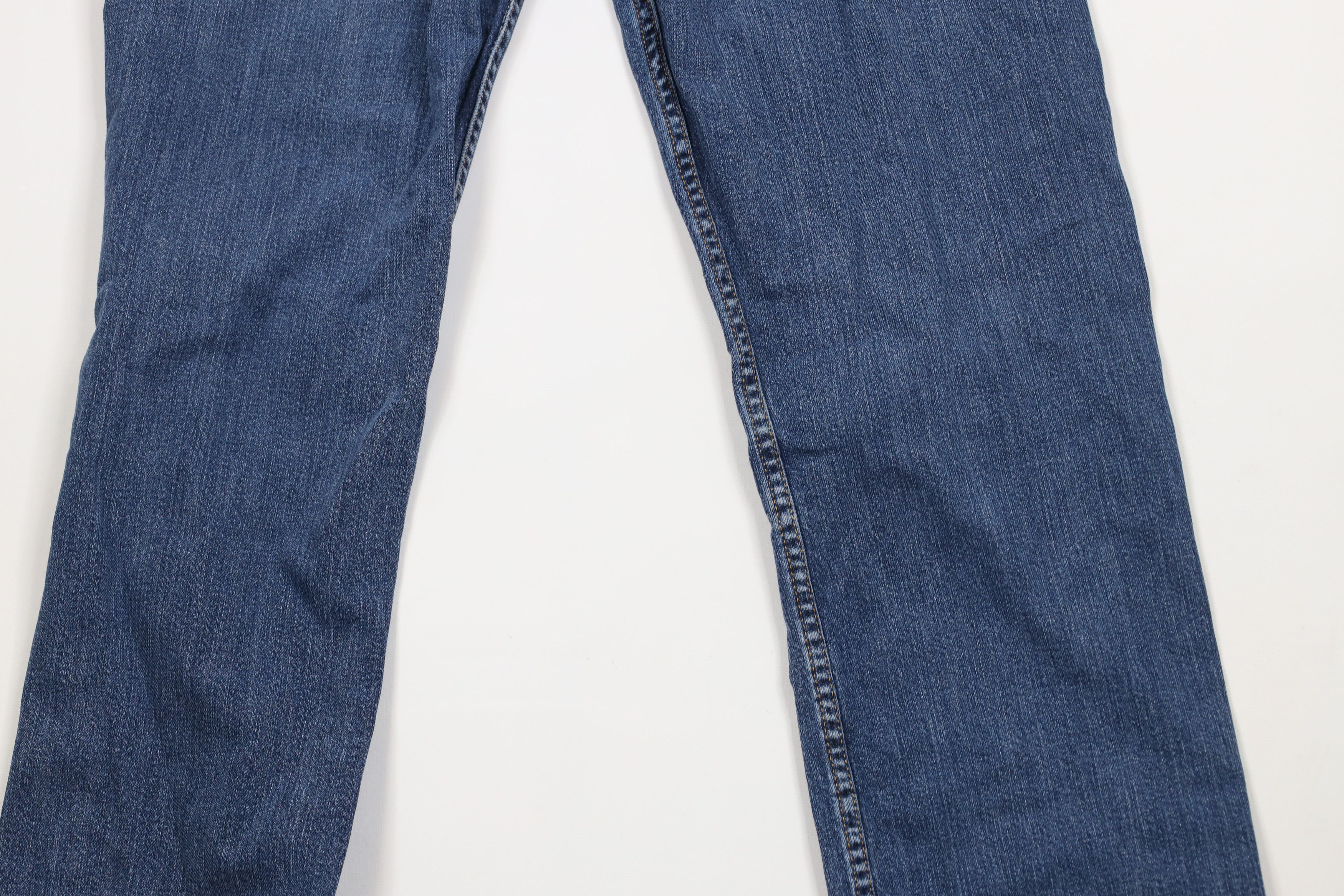 Levi's × Vintage Vintage Y2K Levis 514 Stretch Straight Leg Denim Jeans Blue Size US 32 / EU 48 - 15 Thumbnail