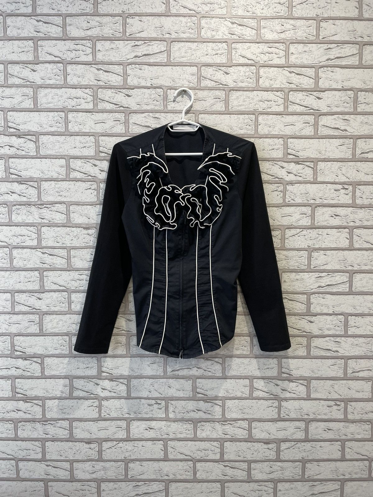 ANNE FONTAINE × Designer ANNE FONTAINE France Cardigan Blouse SZ 42 Size M / US 6-8 / IT 42-44 - 1 Thumbnail