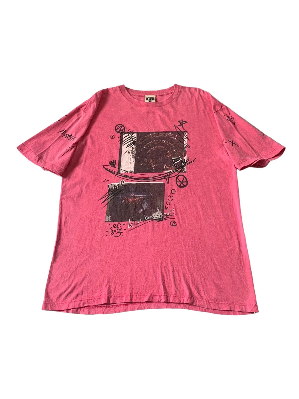 Affliction × Band Tees × If Six Was Nine Faded Lisa Live is Smile Always Emo Gothic Tee Size US L / EU 52-54 / 3 - 3 Thumbnail