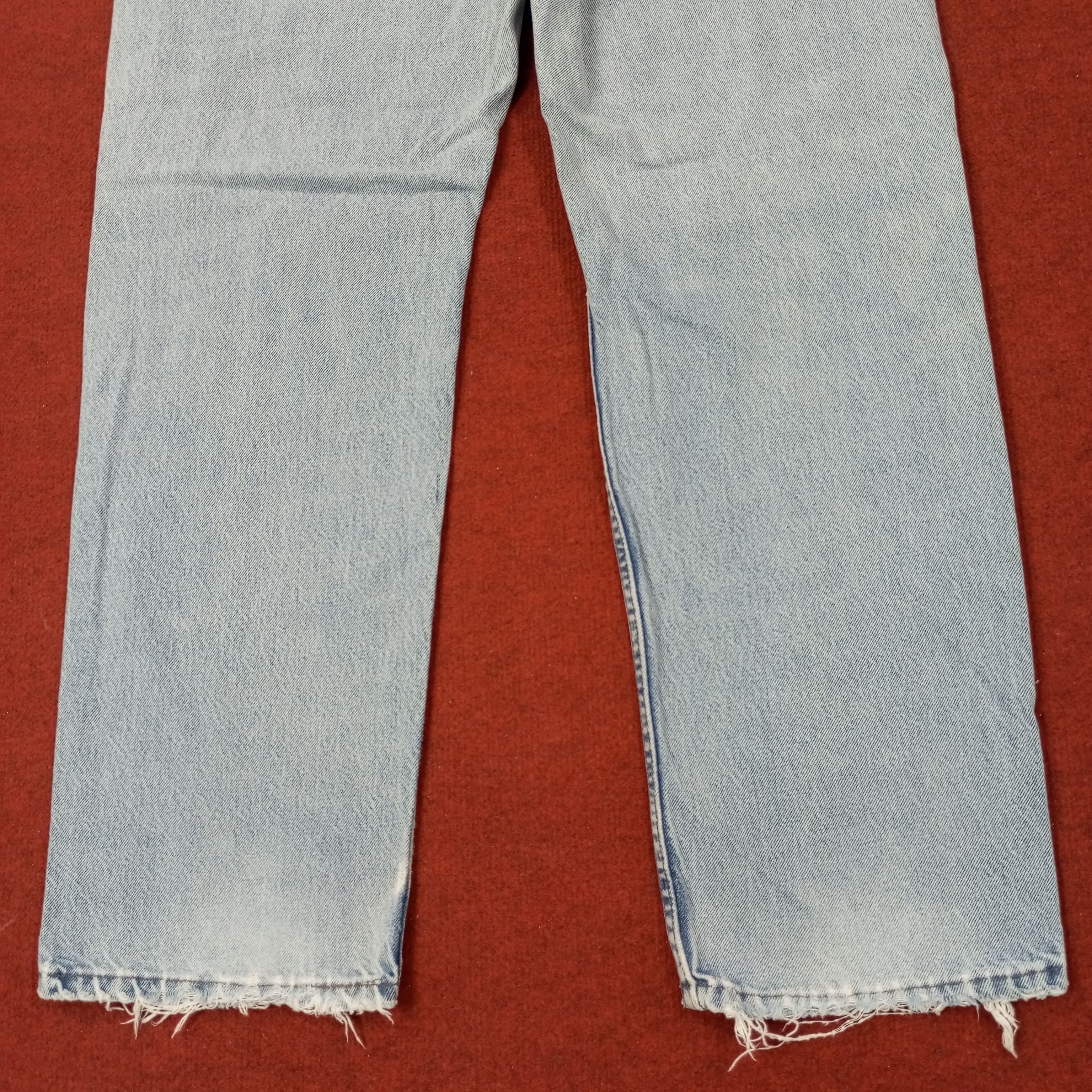 Levi's Levis Straight Relaxed Silver Tab Distressed Jeans c244n23 Size US 32 / EU 48 - 6 Thumbnail
