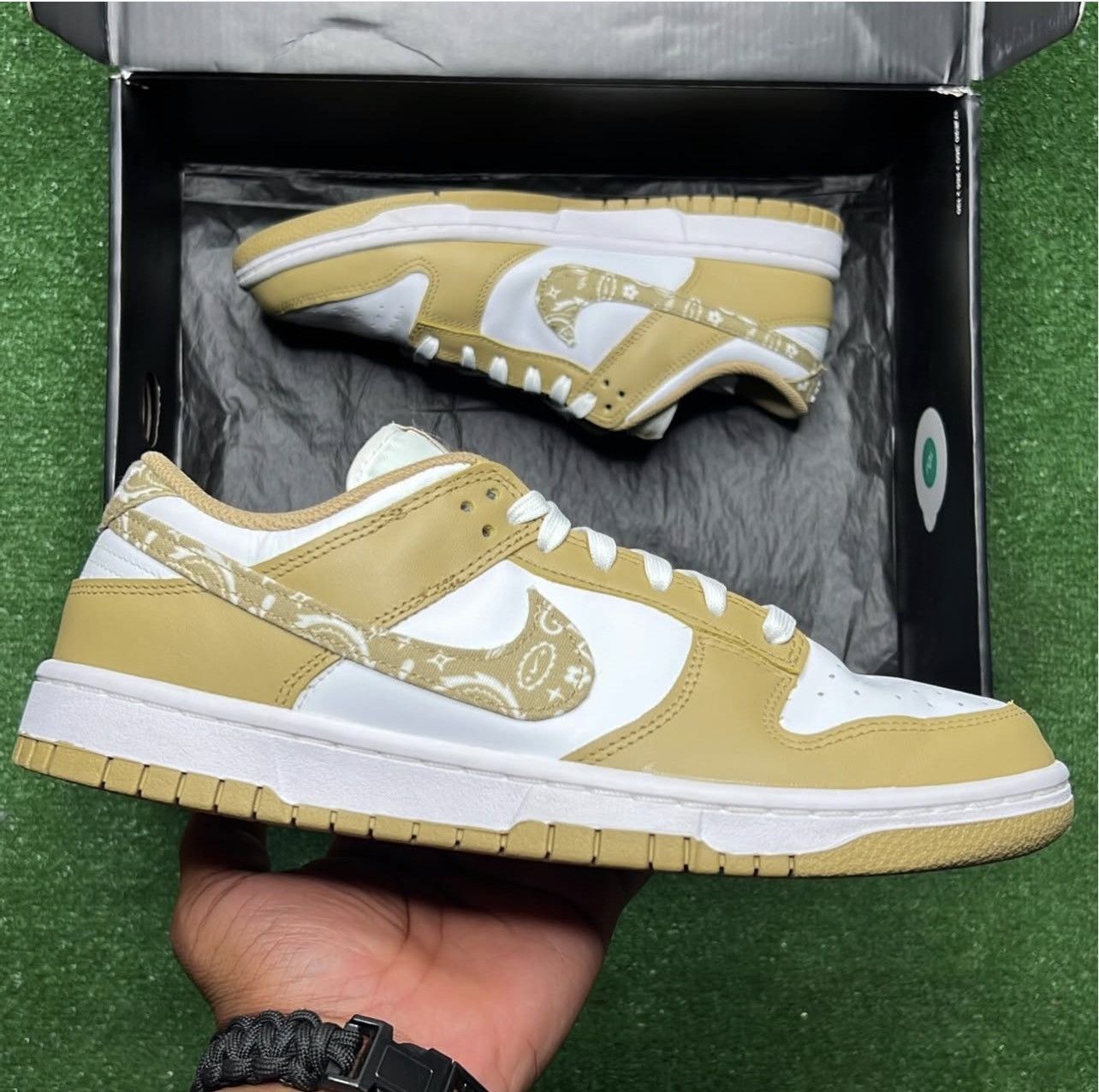 Nike Nike Wmns Dunk Low ‘Barley Paisley’ Size US 8.5 / EU 41-42 - 3 Thumbnail