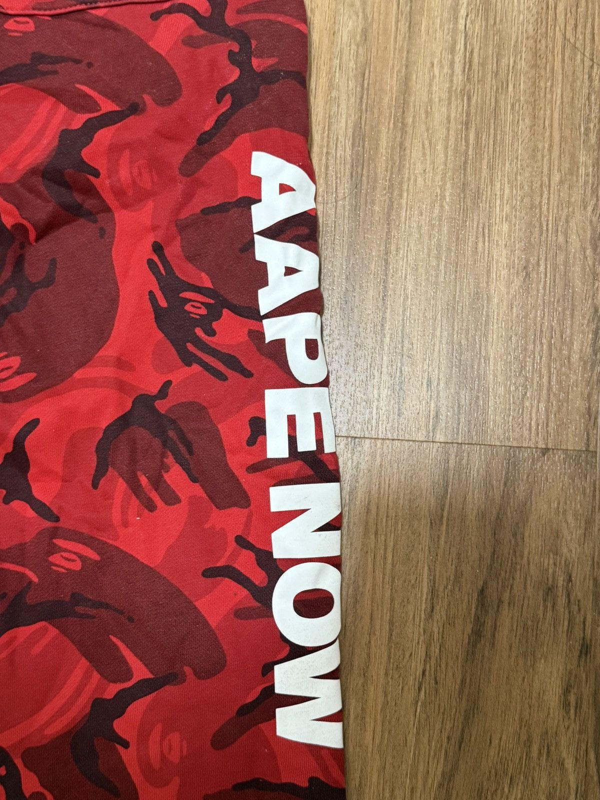 Aape × Bape red bape aape camo joggers Size US 29 - 5 Thumbnail