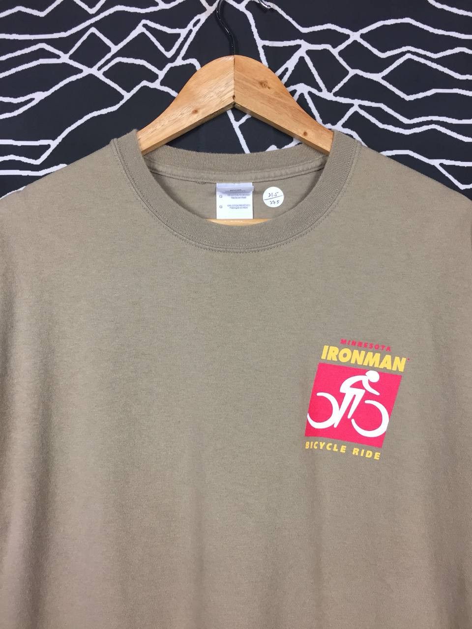 Gildan × Vintage Bicycle Ride Minnesota Ironman 2012 Tee Size US L / EU 52-54 / 3 - 6 Thumbnail