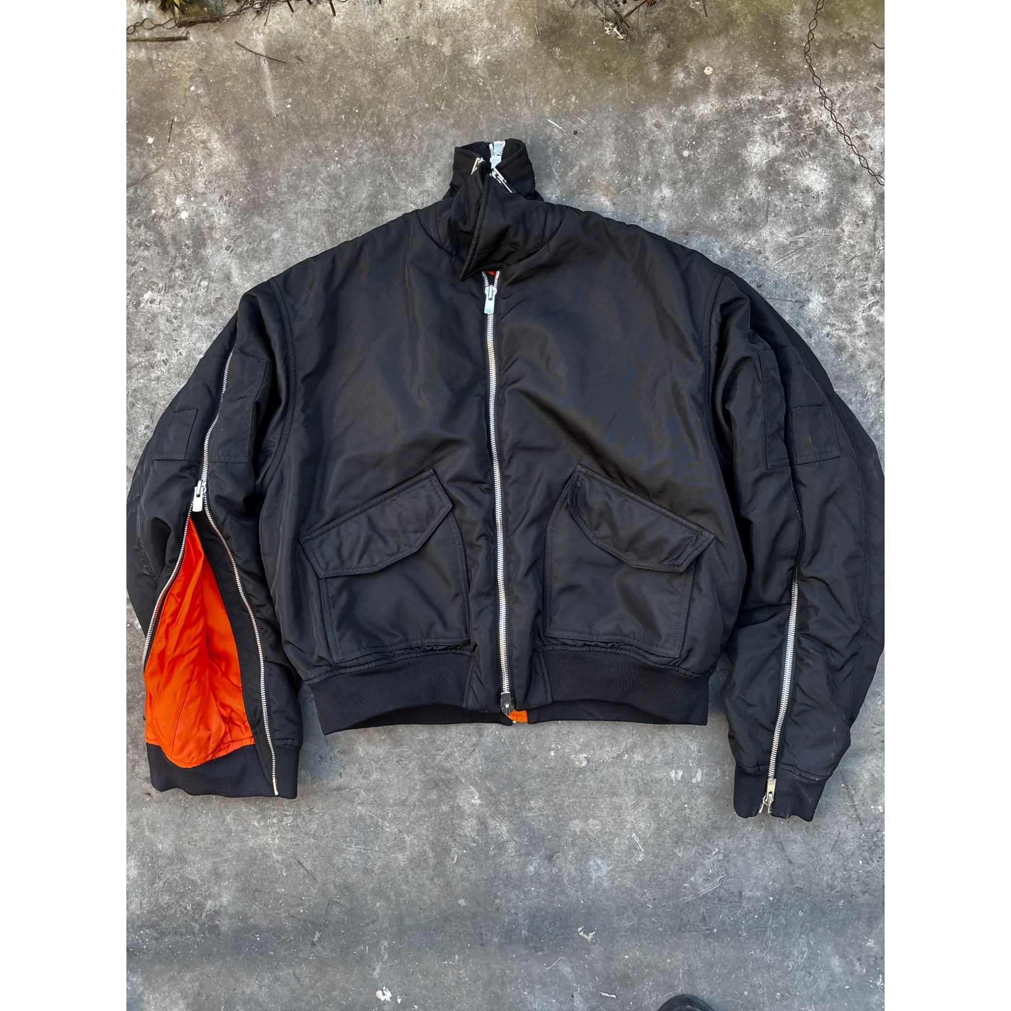 Y/Project Y-Project Zip Bomber Jacket Medium Iconic Glenn Martens Era Size M / US 6-8 / IT 42-44 - 3 Thumbnail