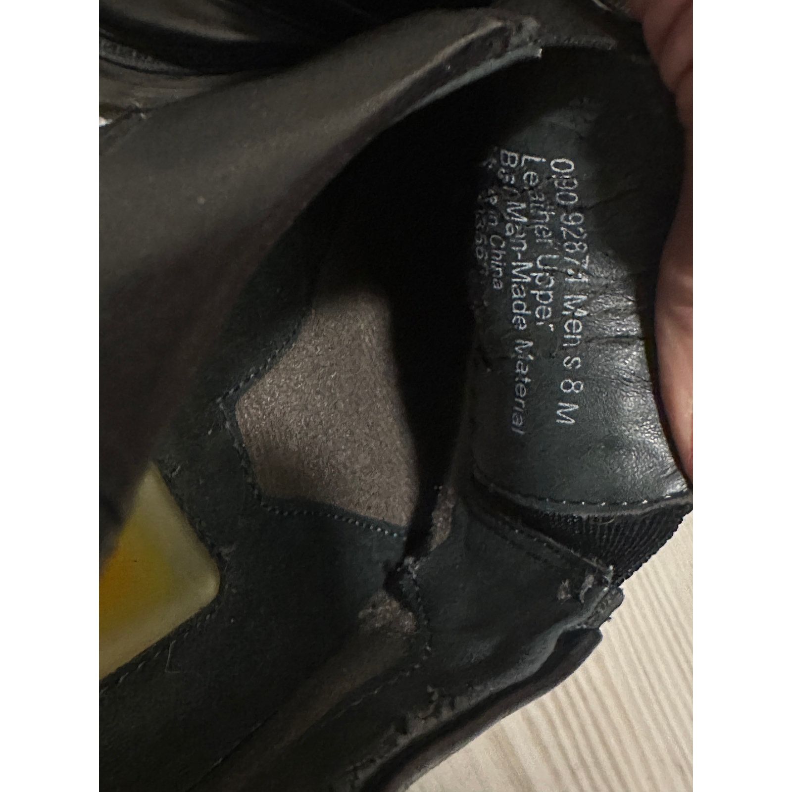 Dockers Dockers Black Slip On Synthetic Leather Round Toe Dress Shoe Size US 8 / EU 41 - 11 Thumbnail