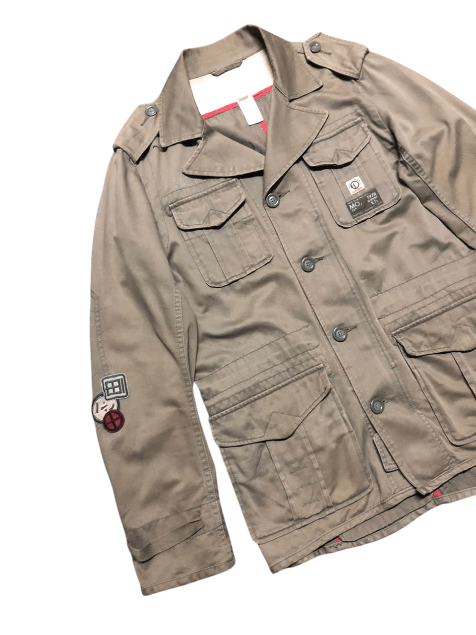Diesel Vintage Diesel Jacket Military Style Sunfaded Faded Size US M / EU 48-50 / 2 - 4 Thumbnail