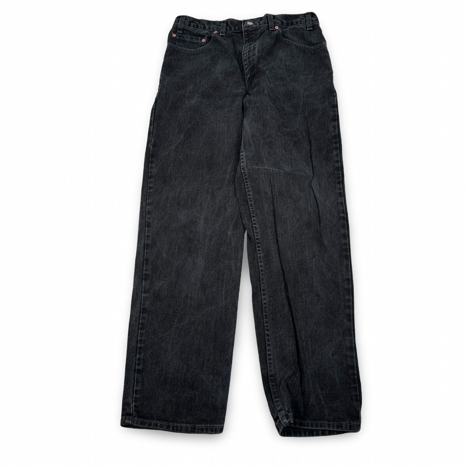 Levi's Vintage Levi's 550 Relaxed Jeans Men 36x32 Black Denim USA Size US 36 / EU 52 - 1 Thumbnail