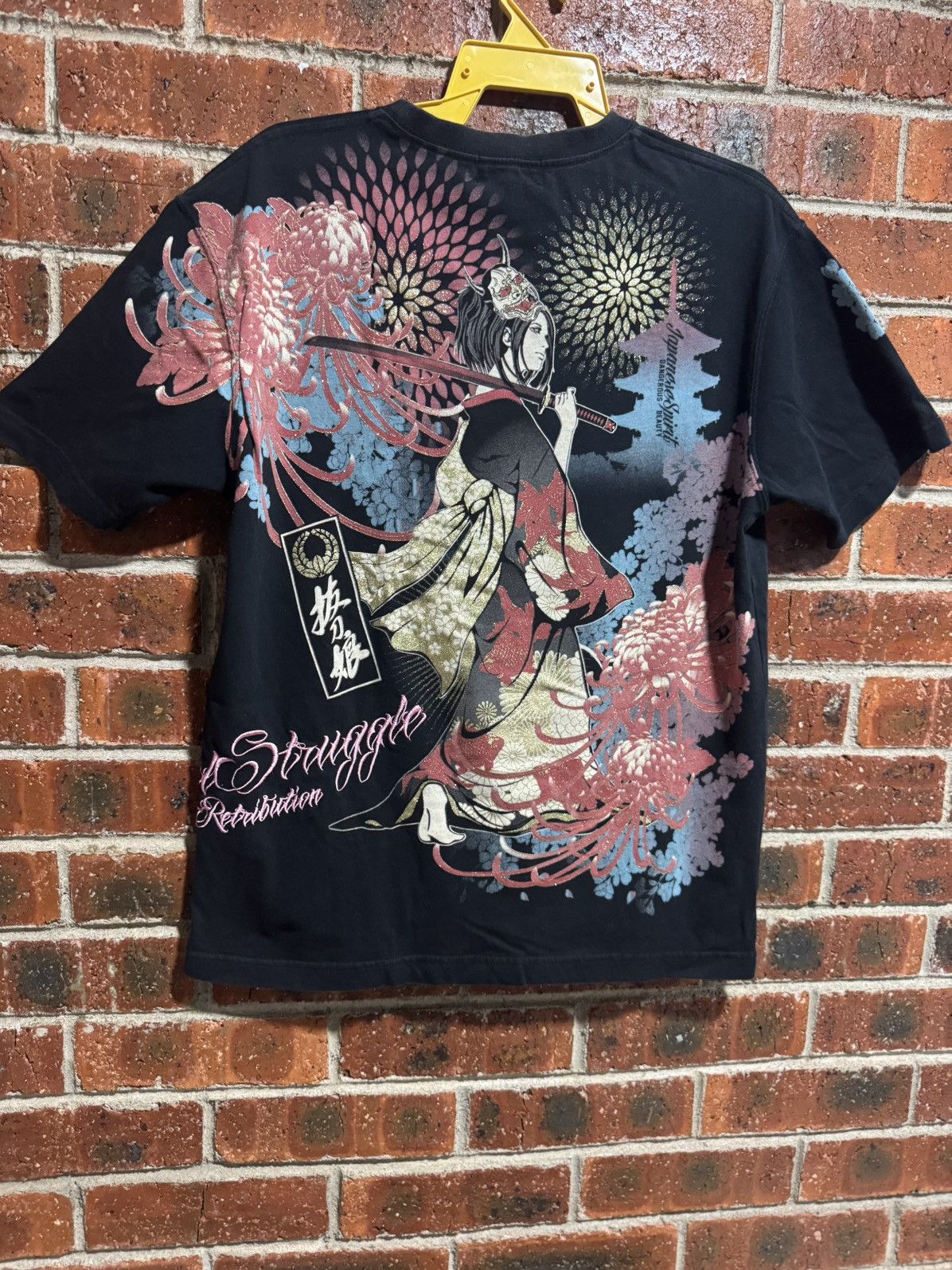 Designer × Japanese Brand × Vintage JAPANES SPIRIT DENGEROUS BEAUTY Size US XL / EU 56 / 4 - 2 Thumbnail