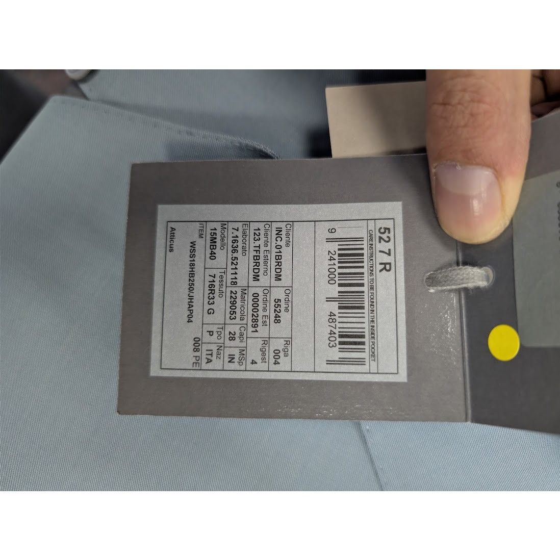 Tom Ford o1rshd1 Blazer Jacket in Light Blue 52 Size US L / EU 52-54 / 3 - 17 Thumbnail