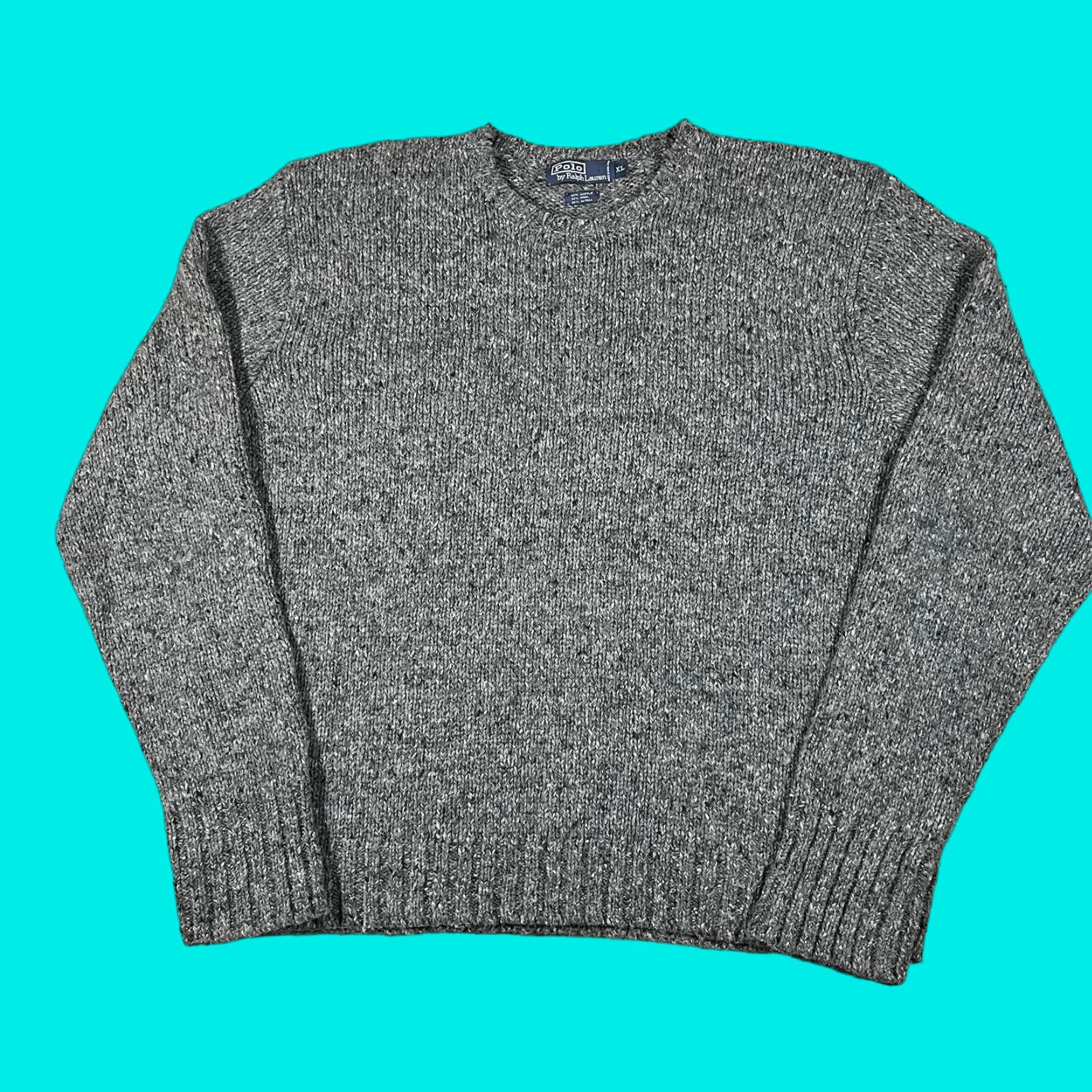 Polo Ralph Lauren Polo Ralph Lauren Sweater Mens XL Alpaca Wool Knit Pullover Vintage Hong Kong Shirt Size US XL / EU 56 / 4 - 1 Thumbnail