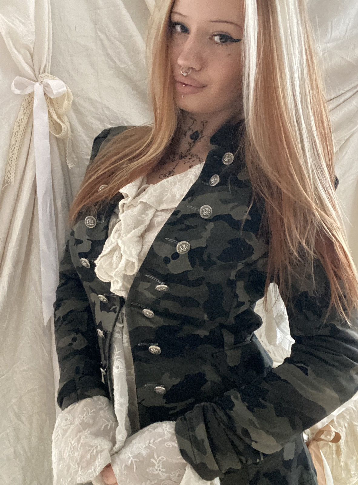 Vintage Vintage military hussar jacket Size S / US 4 / IT 40 - 1 Thumbnail