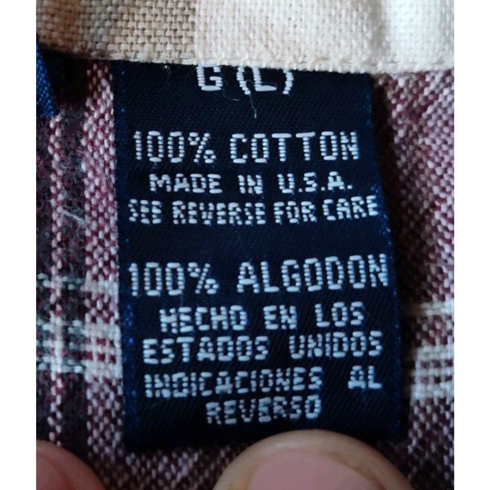 Vintage VINTAGE Bon Homme Men's Short Sleeve Plaid Button-Up Shirt USA Made 90s Casual M Size US L / EU 52-54 / 3 - 7 Thumbnail