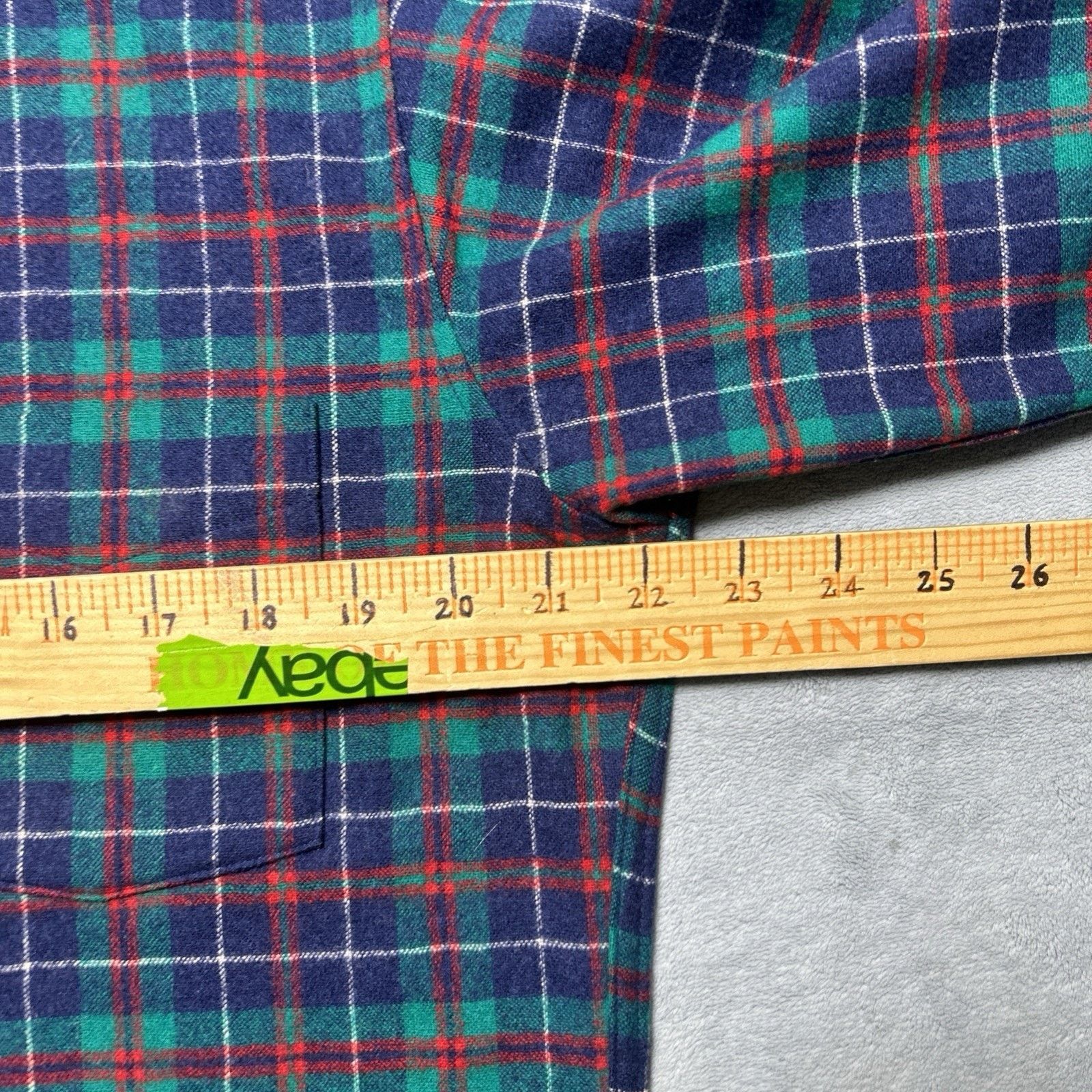 Pendleton 1960s USA Pendleton Wool Flannel Shirt Men Medium Shetand Size US M / EU 48-50 / 2 - 10 Thumbnail