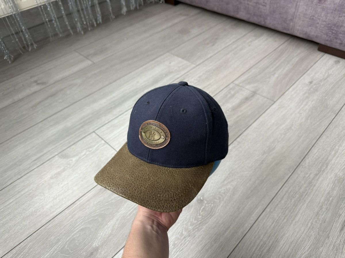 MLB 90s Vintage New York Yankees MLB Cap Hat Size ONE SIZE - 3 Thumbnail