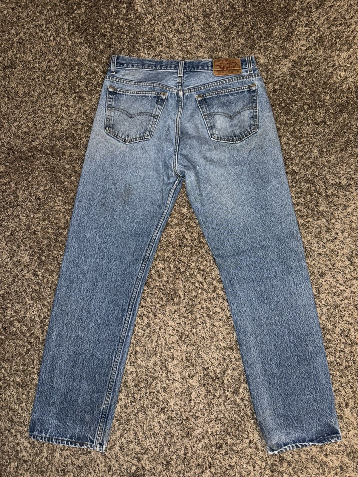 Levi's Vintage Clothing 1990s Levi’s 501xx Jeans 32 x 31 Size US 32 / EU 48 - 2 Thumbnail