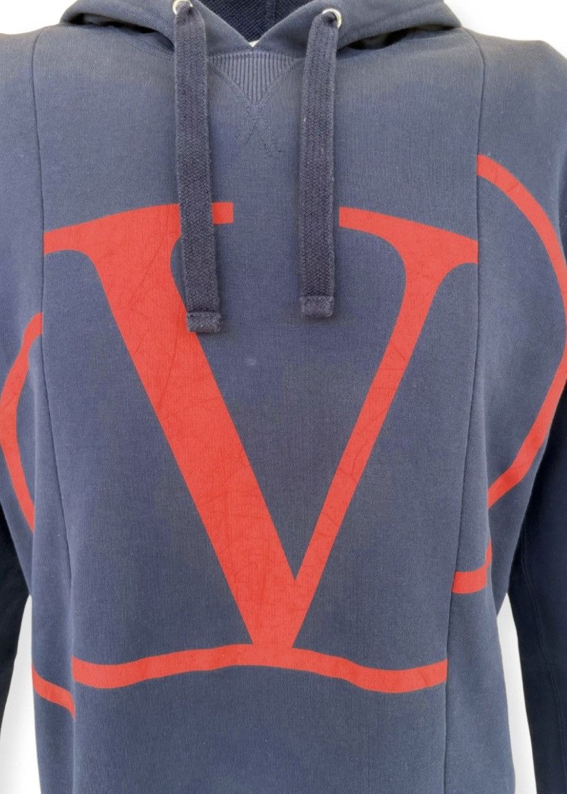 Valentino Valentino Hoodie Deconstructed Logo Size US M / EU 48-50 / 2 - 8 Thumbnail