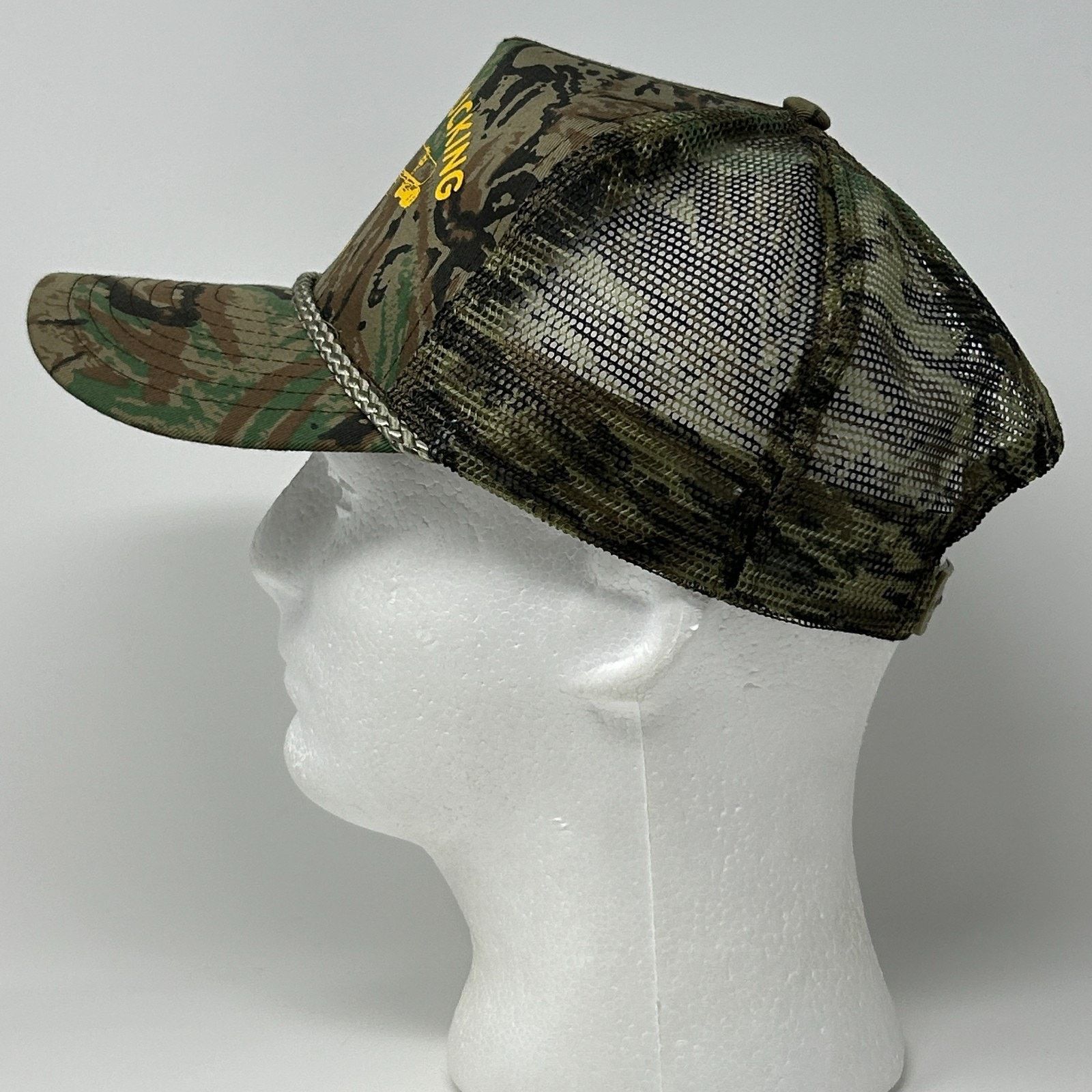 Vintage Vintage 90s Pickard Trucking Trucker Hat Baseball Cap Camo Size ONE SIZE - 6 Thumbnail
