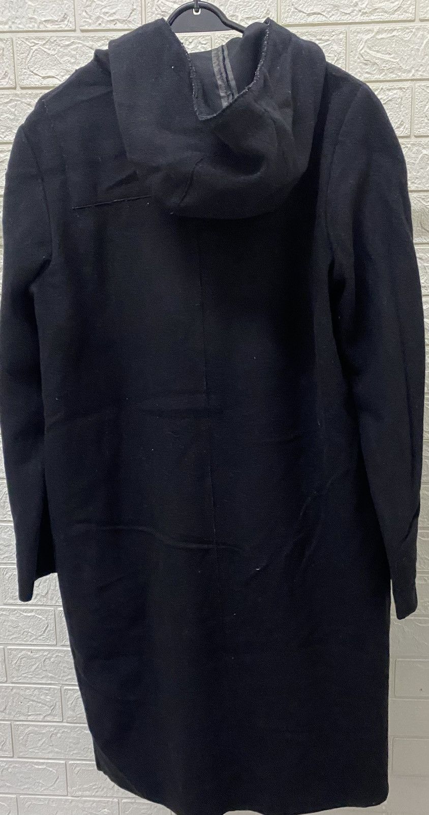 Prada Prada Long Jacket Hoodie Wool Design Size US S / EU 44-46 / 1 - 2 Thumbnail