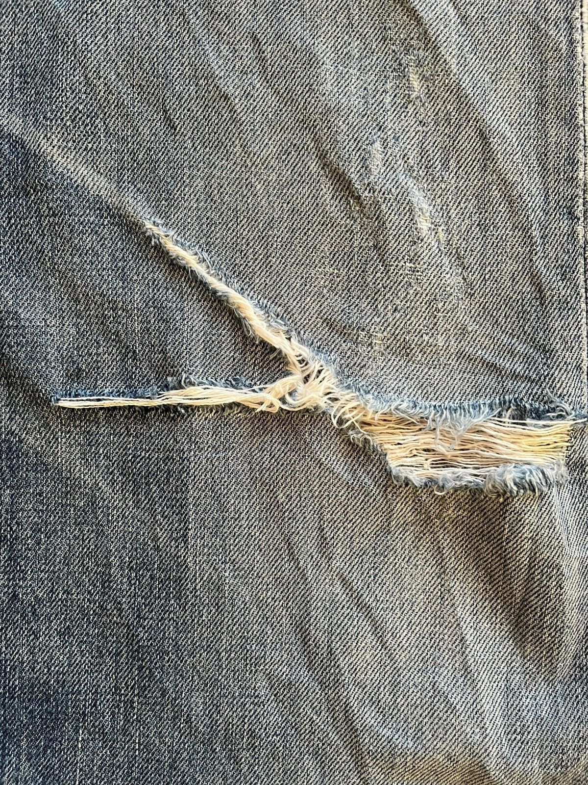 Levi's Vintage 80s Levis 502 Big E Selvedge Baggy Jeans Size US 31 - 6 Thumbnail