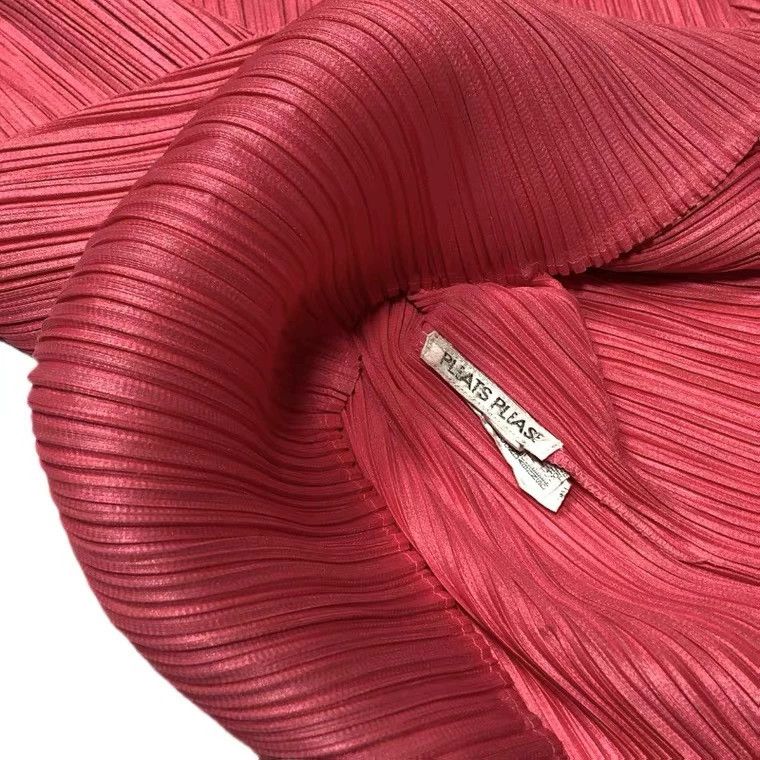 Issey Miyake issey miyake size:3 Pink pleated top Size XXS / US 00 / IT 34 - 5 Thumbnail