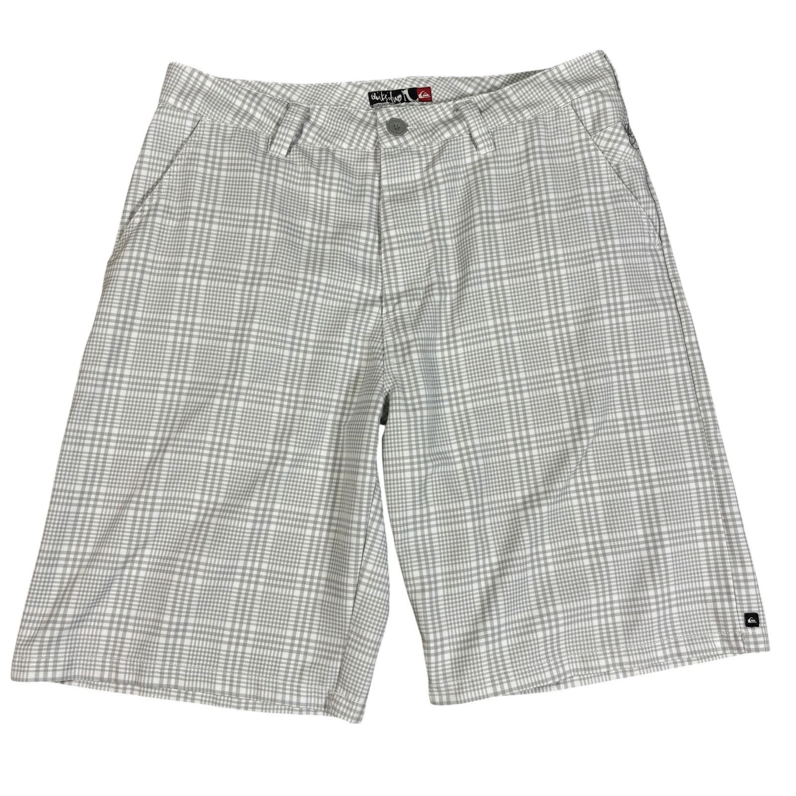 Quiksilver vintage y2k 2000s Quiksilver baggy wide leg plaid 34x11 emo Size US 34 / EU 50 - 1 Thumbnail