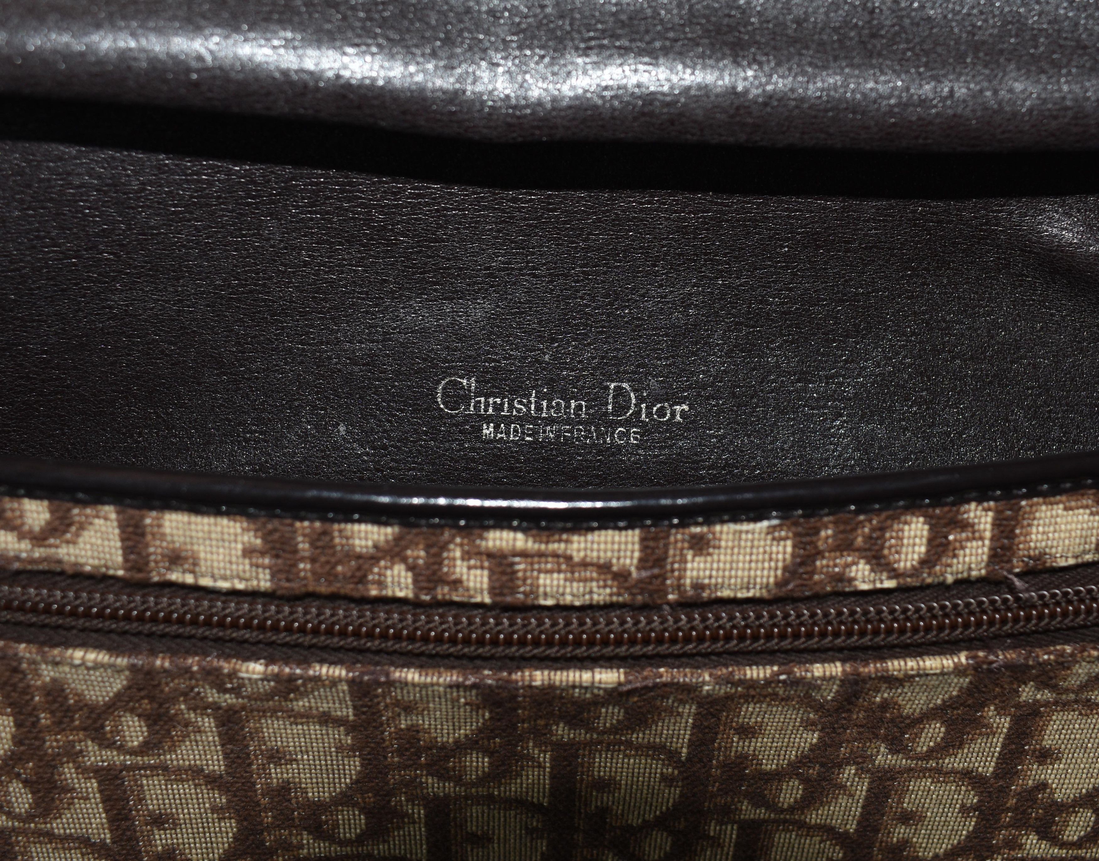 Dior Vintage Dior Monogram Shoulder Bag Size ONE SIZE - 4 Thumbnail