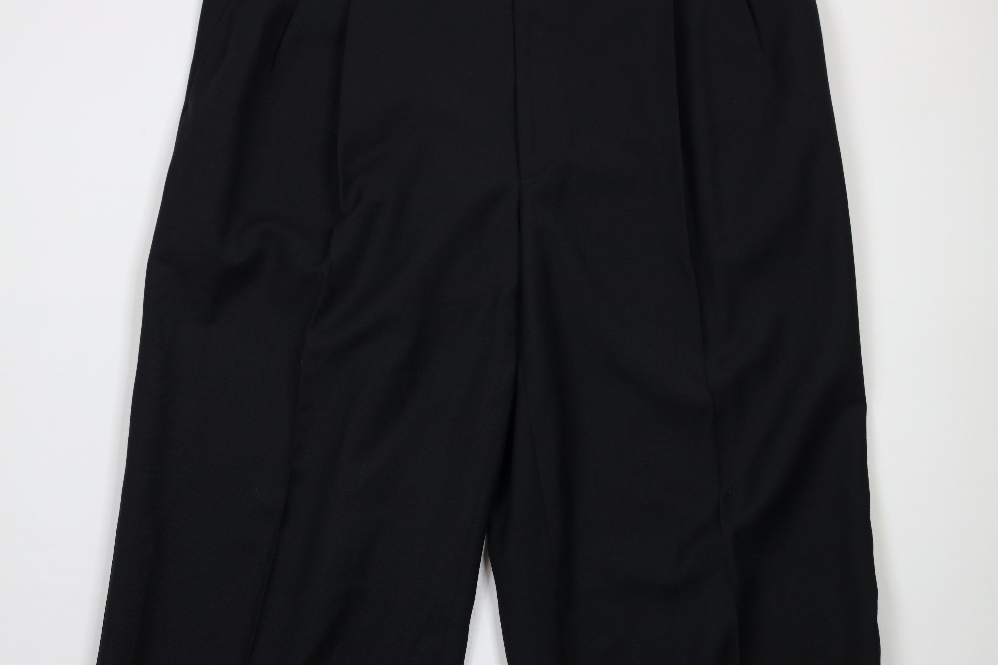 Vintage Vintage 90s Streetwear Pleated Cuffed Wide Leg Chino Pants Size US 36 / EU 52 - 3 Thumbnail