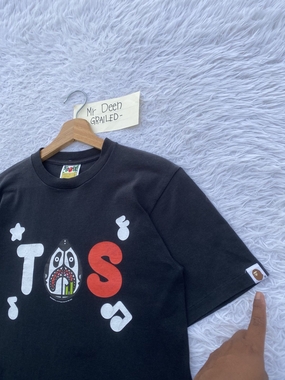 Rare Bape Panda Shark Teriyaki Source 2009 Tshirt
