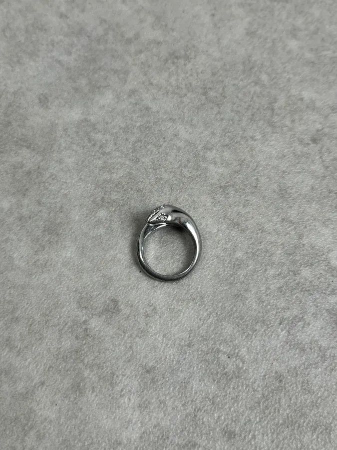 Roberto Cavalli 2000s Cavalli Snake Ornament Ring Size ONE SIZE - 2 Thumbnail