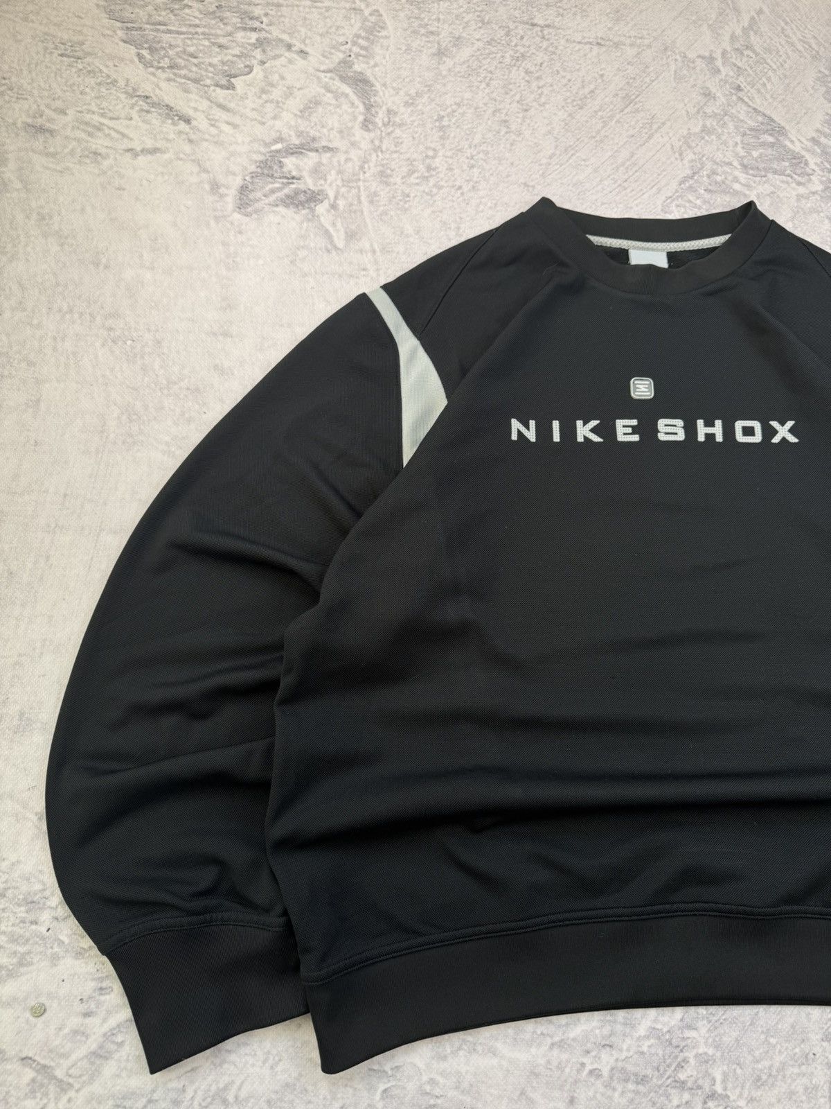 Nike × Vintage NIKE SHOX VINTAGE CENTER LOGO OVERSIZE BOXY SWEATSHIRT Size US L / EU 52-54 / 3 - 2 Thumbnail