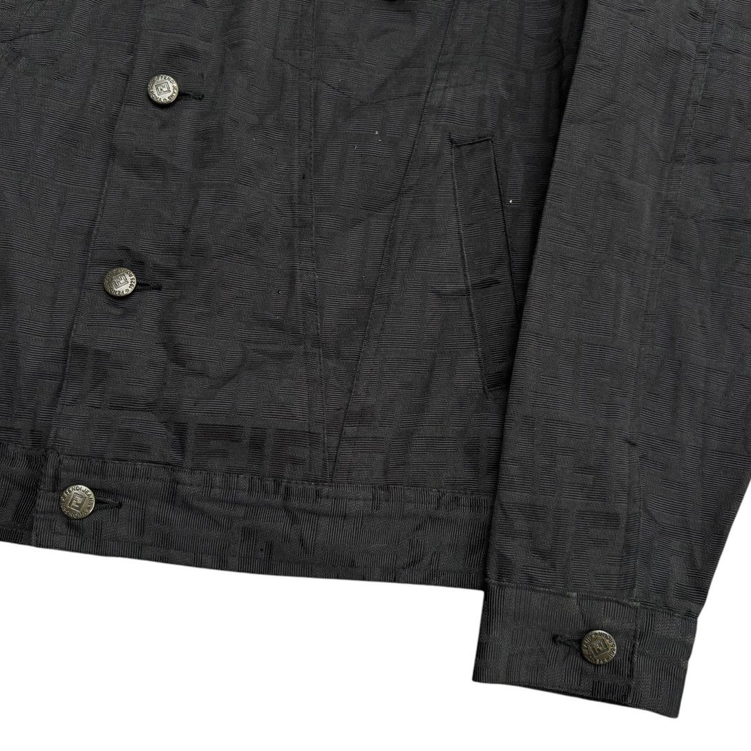 Fendi Vintage Fendi Zucca Trucker Jacket Size M / US 6-8 / IT 42-44 - 5 Thumbnail