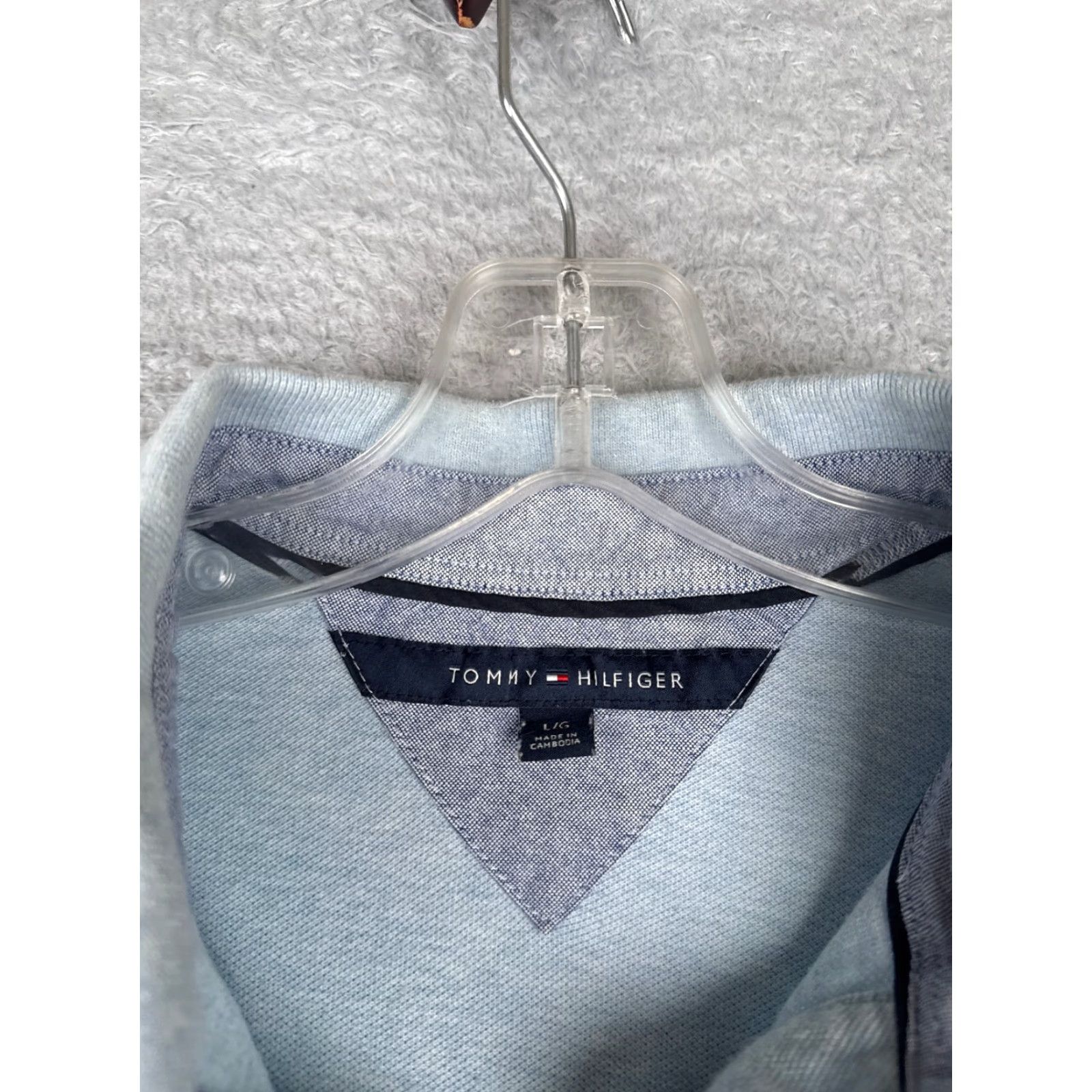 Ralph Lauren Ralph Lauren Polo Shirt Men Large Blue 100% Cotton Classic Fit Polo READ Size US L / EU 52-54 / 3 - 7 Thumbnail