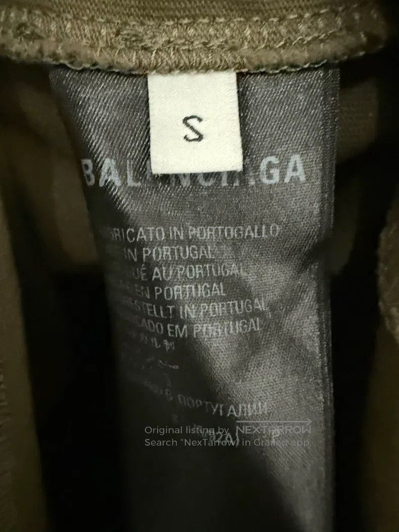 Balenciaga Balenciaga Forest Green Coke Embroidered Short Sleeve Size US S / EU 44-46 / 1 - 4 Thumbnail